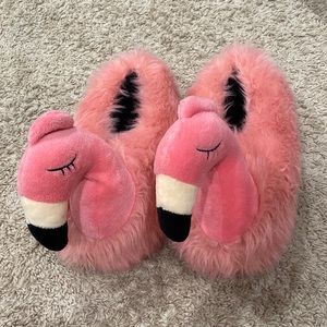 Light Pink Flamingo Slippers